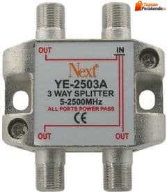 NEXT YE-2503A 1/3 5-2500 MHZ SPLİTTER